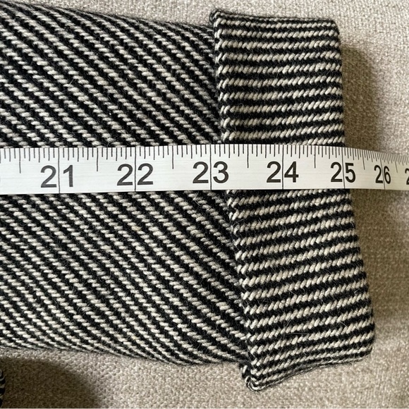 Tahari ASL Wool Blend Fully Lined One Button Cuff Sleeve Double Breasted Jacket - Picture 8 of 11